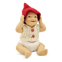 Кукла коллекционная авторская Birgitte Frigast Baby Buller