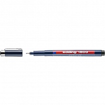 Ручка капиллярная edding 1800, для черчения, круглый наконечник, 0.5 мм