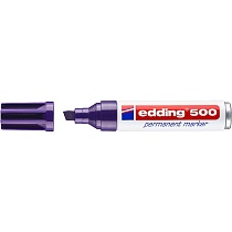 Маркер перманентный edding 500, скошенный наконечник, 2-7 мм