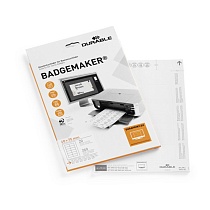 Вкладыши сменные для бейджей Durable Badgemaker, 40 x 75 мм, 240 штук Вкладыши сменные для бейджей Durable Badgemaker, 40 x 75 мм, 240 штук