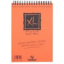 Альбом для графики Canson XL, на пружине, 90 гр/м2, 60 листов, слоновая кость