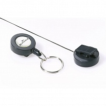 Рулетка для бейджа с кольцом Durable, для D8222, шнур 80 см
