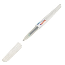 Ручка гелевая edding 1700 Gelroller, мягкая зона захвата, сменный стержень,прозрачный корпус, 0.7 мм