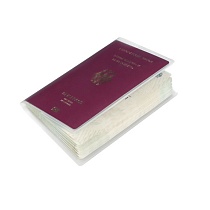 Обложка для паспорта Durable Twin Walet, 189 x 129 мм, пластик