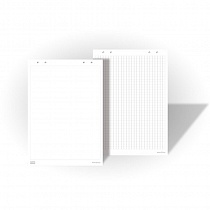 Блокнот 2х3 EcoBoards, для флипчарта, чистый, 80 гр/м2, 58 х 83 см, 10 листов