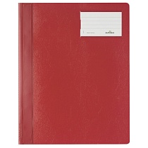 Папка-скоросшиватель для документов Durable, с карманом для маркировки, A4+, ПВХ