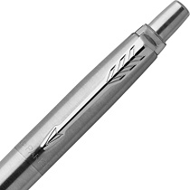 Ручка шариковая Parker Jotter Gel Core Stainless Steel CT, толщина линии M,с гелевым стержнем, хром