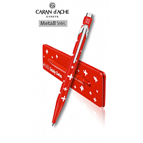 Ручка шариковая автоматическая Carandache Essentiall Swiss 2011 - SwissCross