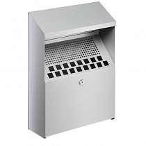 Пепельница настенная Durable, 4 литра, 310 х 450 х 107 мм, сталь