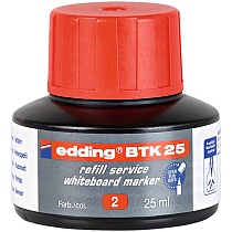 Чернила для заправки бордмаркеров edding BTK25, пигментные, капиллярная система, 25 мл