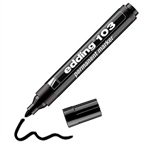 Маркер перманентный edding 103, заправляемый, круглый наконечник, 1.5-3 мм