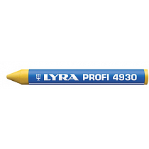 Мелок восковой Lyra, для любого типа поверхностей, 95 x 9.5 мм
