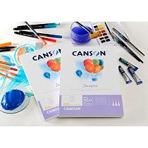 Альбом для графики Canson Imagine, мелкое зерно, склеенный, 200 гр/м2, 50 листов