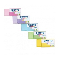 Дисплей ластиков Giotto Minigomma, пастельные цвета, 60 штук