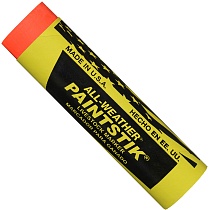 Маркер для мечения животных и КРС, Markal All-Weather Paintstik, флуоресцентный, от+4 до 54°C, 20 мм