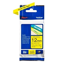 Картридж brother tze 631 с лентой 12 мм х 8 м, пластик, черный шрифт