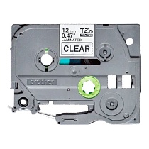 Картридж brother tze 131s с лентой 12 мм х 4 м, пластик, черный шрифт