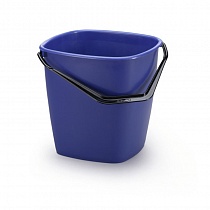 Ведро Durable, для мусора, с ручками, 9.5 литров, 250 х 250 х 245 мм, пластик