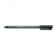 Ручка-роллер edding 85, для офиса, металлическое обрамление наконечника, 0.5 мм, F