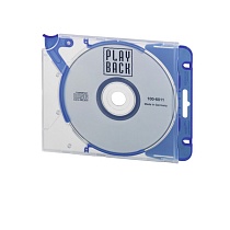 Футляр Durable Quickflip Complete, для CD/DVD, съемная перфорация, пластик