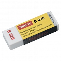 Ластик Aristo В 020, для карандаша, 63 x 22 x 11 мм