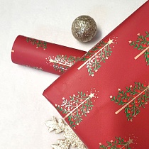 Бумага упаковочная для подарков рулон Stewo Bert, 0.7 x 2 м