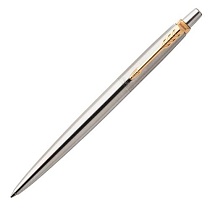 Ручка гелевая Parker Jotter Gel Core Stainless Steel GT, толщина линии M