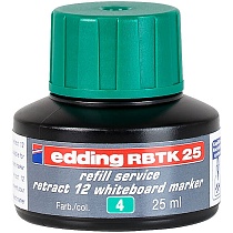 Чернила для заправки бордмаркеров edding RBTK25, пигментные, капиллярная система, 25 мл