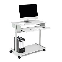 Стол мобильный для компьютера Durable Standard, 767 x 750 x 450 мм, сталь