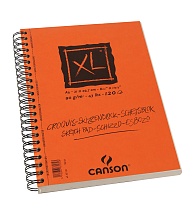Альбом для графики Canson XL, на пружине, 90 гр/м2, А4, 120 листов, слоновая кость