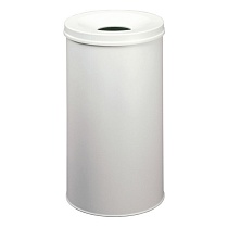 Корзина для мусора Durable Safe с противопожарной крышкой, 60 литров, 662 x 375 мм, сталь