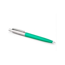 Ручка шариковая Parker Jotter Color Green, толщина линии M, нержавеющая сталь, блистер
