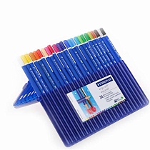 Набор карандашей цветных Staedtler ergosoft aquarell, трехгранные, 24 цвета