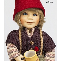 Кукла коллекционная авторская Birgitte Frigast Valdemar
