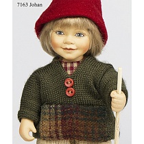 Кукла коллекционная авторская Birgitte Frigast Johan