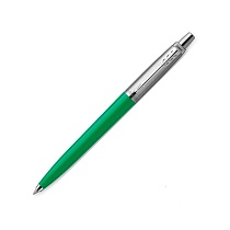 Ручка шариковая Parker Jotter Color Green, толщина линии M, нержавеющая сталь, блистер