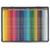 Набор карандашей цветных Carandache Supracolor Soft Aquarelle, 30 цветов, металлическая коробкa