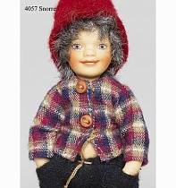 Кукла фарфоровая Birgitte Frigast Snorre, 10 см