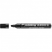 Маркер перманентный edding 2200С, заправляемый, скошенный наконечник, 1-5 мм