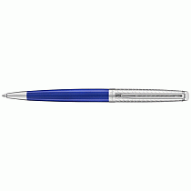 Ручка шариковая Waterman Hemisphere Deluxe Blue Wave CT, толщина линии M, палладий