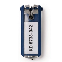 Брелок для ключа, Durable Key Clip, 24 х 68 х 15 мм, 6 штук, пластик