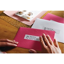 Этикетки адресные для принтеров Label Write 4XL, белые, 89 мм x 28 мм, 1050 штук
