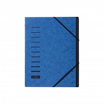Папка - разделитель Durable Pagna, на резинках, картон, 12 разделов