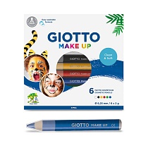 Набор косметических карандашей для грима Giotto Make Up Classic, 6 цветов, по 5 мл