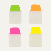 Клейкие закладки-флажки Avery Zweckform UltraTabs, 25.4 х 38.1 мм, разноцветные, неон, 40 штуки