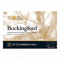 Альбом для акварели ST Cuthberts Mill Bockingford, склеенный, 300 г/м2, 260 х 180 мм, 12 листов
