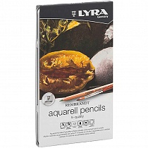 Набор карандашей цветных акварельных Lyra Rembrandt Aquarell, 4 мм, 12 цветов