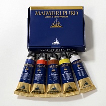 Набор красок масляных Maimeri Puro, в тубах по 15 мл