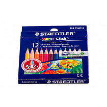 Набор карандашей цветных Staedtler Noris Club, короткие, 12 цветов