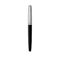 Ручка перьевая Parker Jotter Original F60 Black CT, толщина линии F, хром